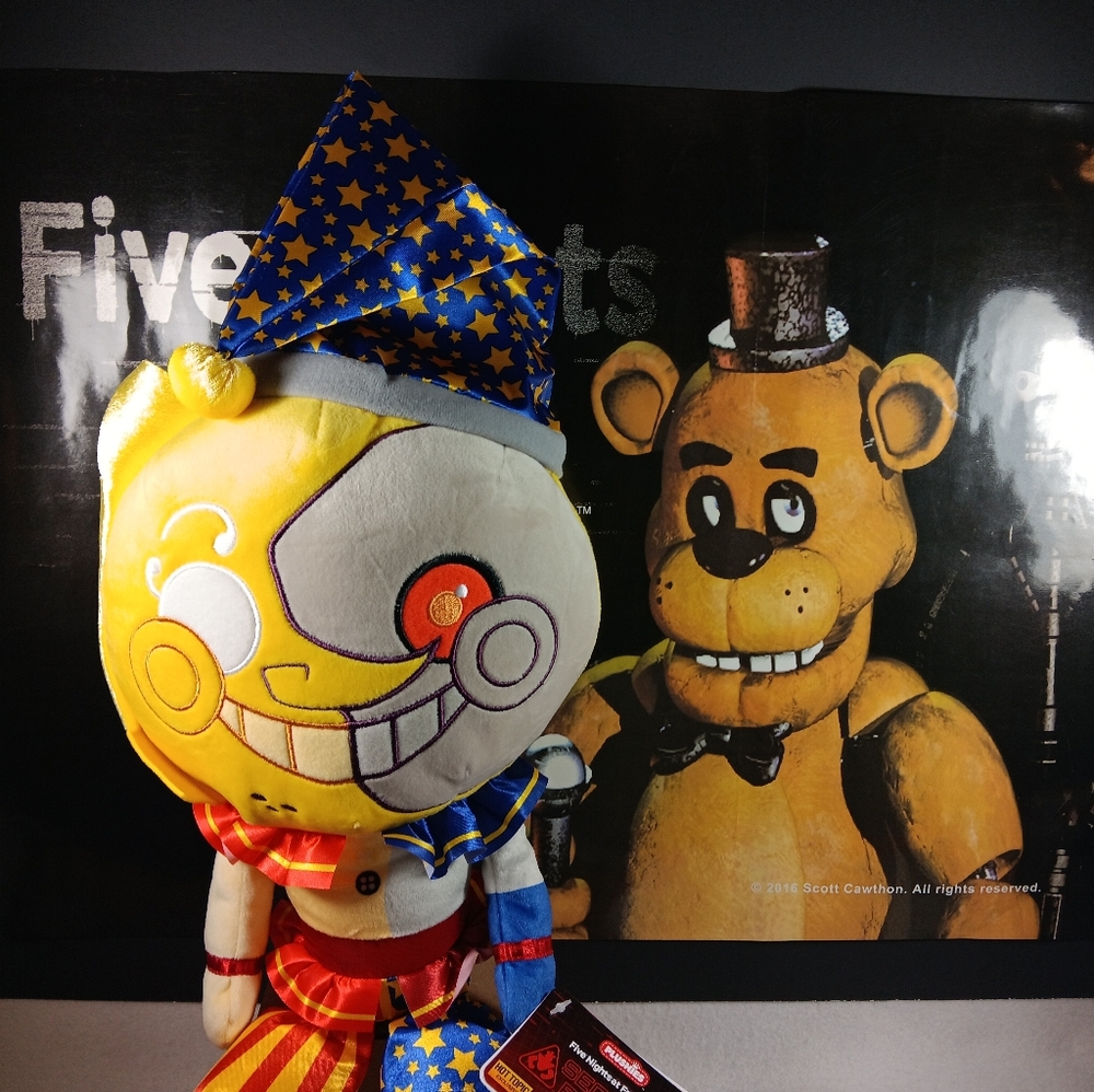 Funko Five Nights At Freddy's: Security Breach Sun & Moon 12" Plush New